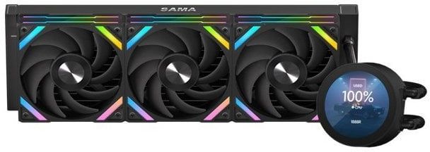 Водяна система охолодження SAMA Q70 360 (Q70-BKWAYNO3-G) Black