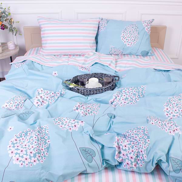 Фото - Комплект постільної білизни дитячий MirSon Бязь 17-0012 Samanta 110х140 (2200001382435)