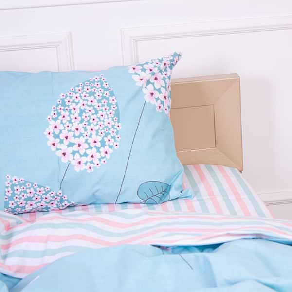 Фото - Комплект постільної білизни дитячий MirSon Бязь 17-0012 Samanta 110х140 (2200001382435)