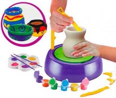 Фото - Лепка из глины Same Toy Гончарный Круг (103Ut)