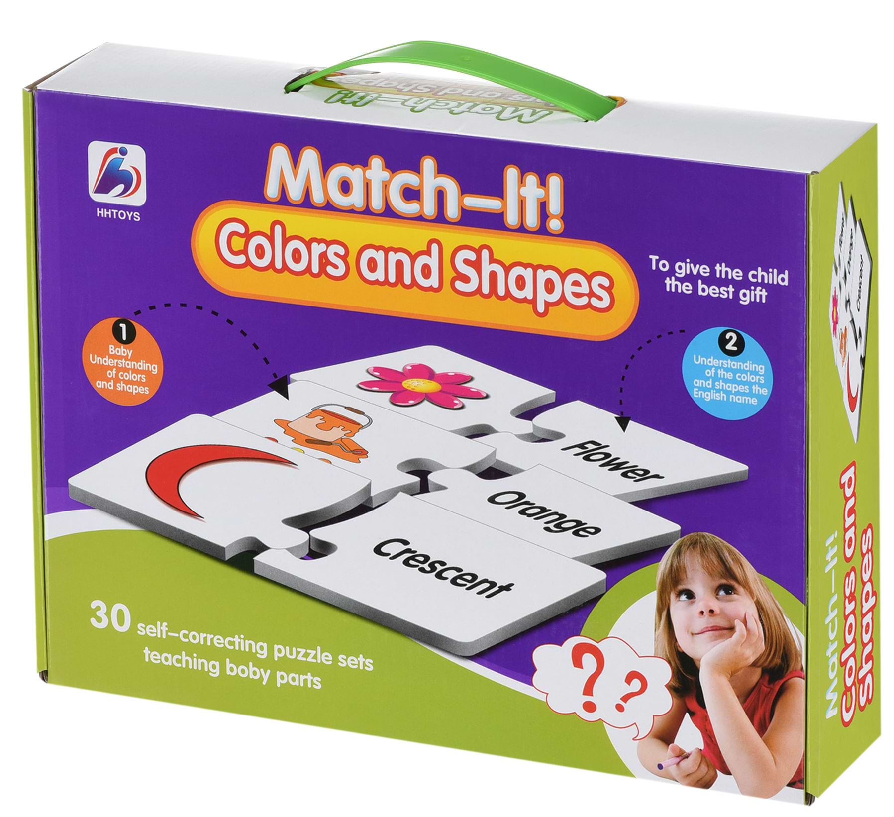 Настольная игра (до 2 лет) Same Toy Цвета и фигуры (2053AUt)