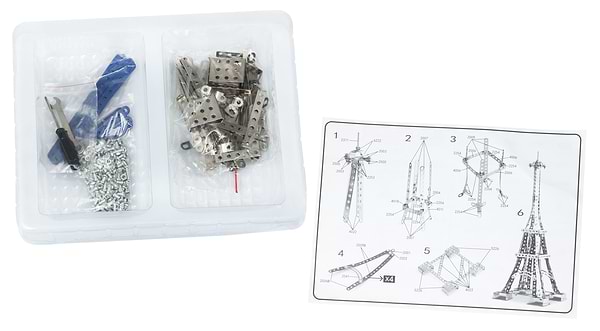 Фото - Конструктор металлический Same Toy Эйфелева башня 352 эл. (WC58CUt)
