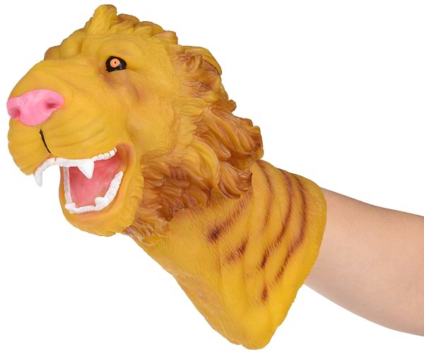Фото - Кукольный театр перчатка Same Toy Animal Gloves Toys Лев (AK68622Ut-2)