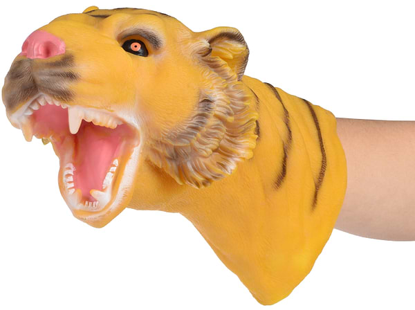 Фото - Кукольный театр Same Toy Animal Gloves Toys Тигр (AK68622Ut-4)