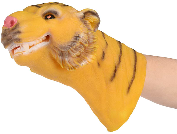 Фото - Кукольный театр Same Toy Animal Gloves Toys Тигр (AK68622Ut-4)