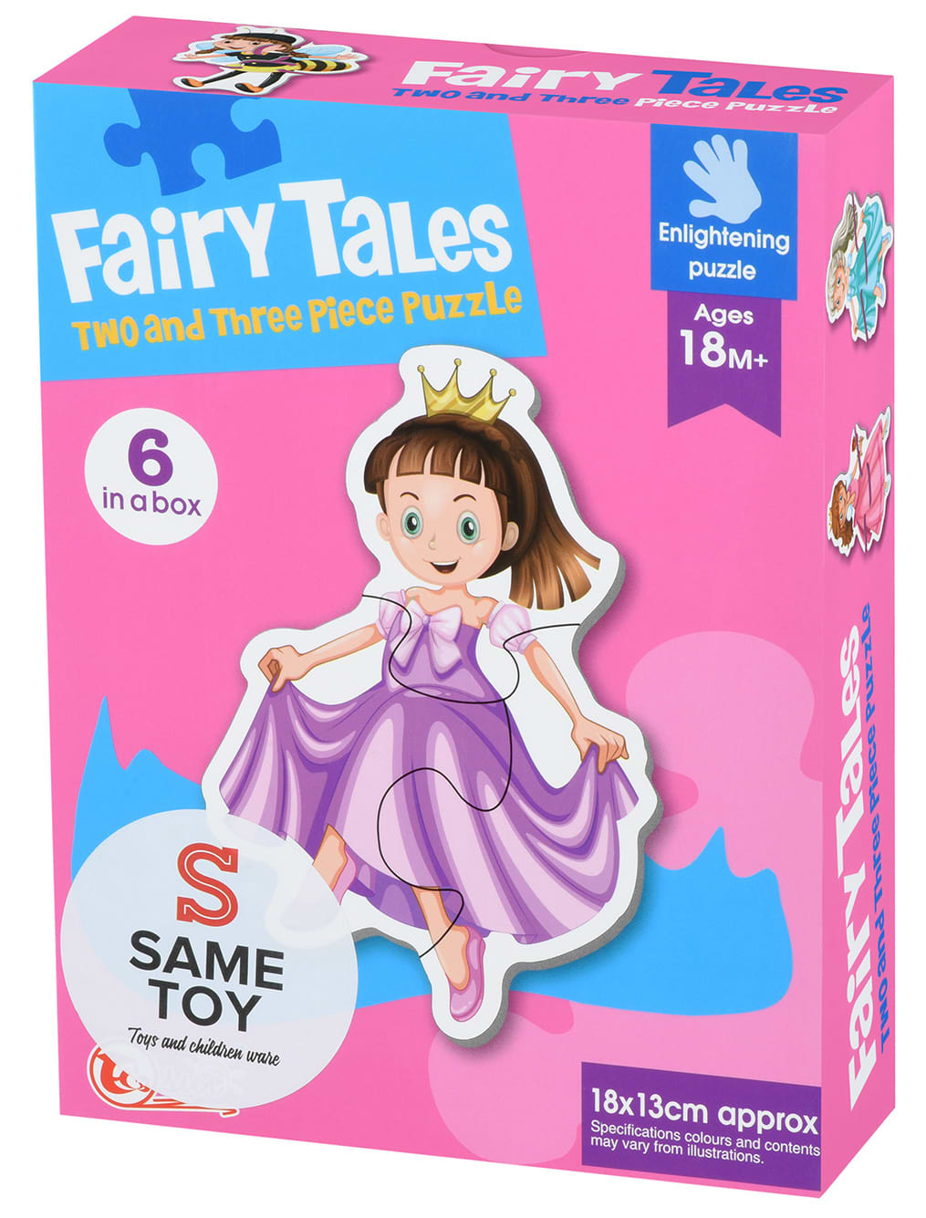 Пазлы (до 2 лет) Same Toy Highsun Герои сказок (88061Ut) - Фото 1