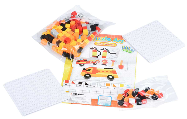 Фото - Пластиковая мозаика Same Toy Puzzle Art Fire Serias 215 эл. (5991-3Ut)