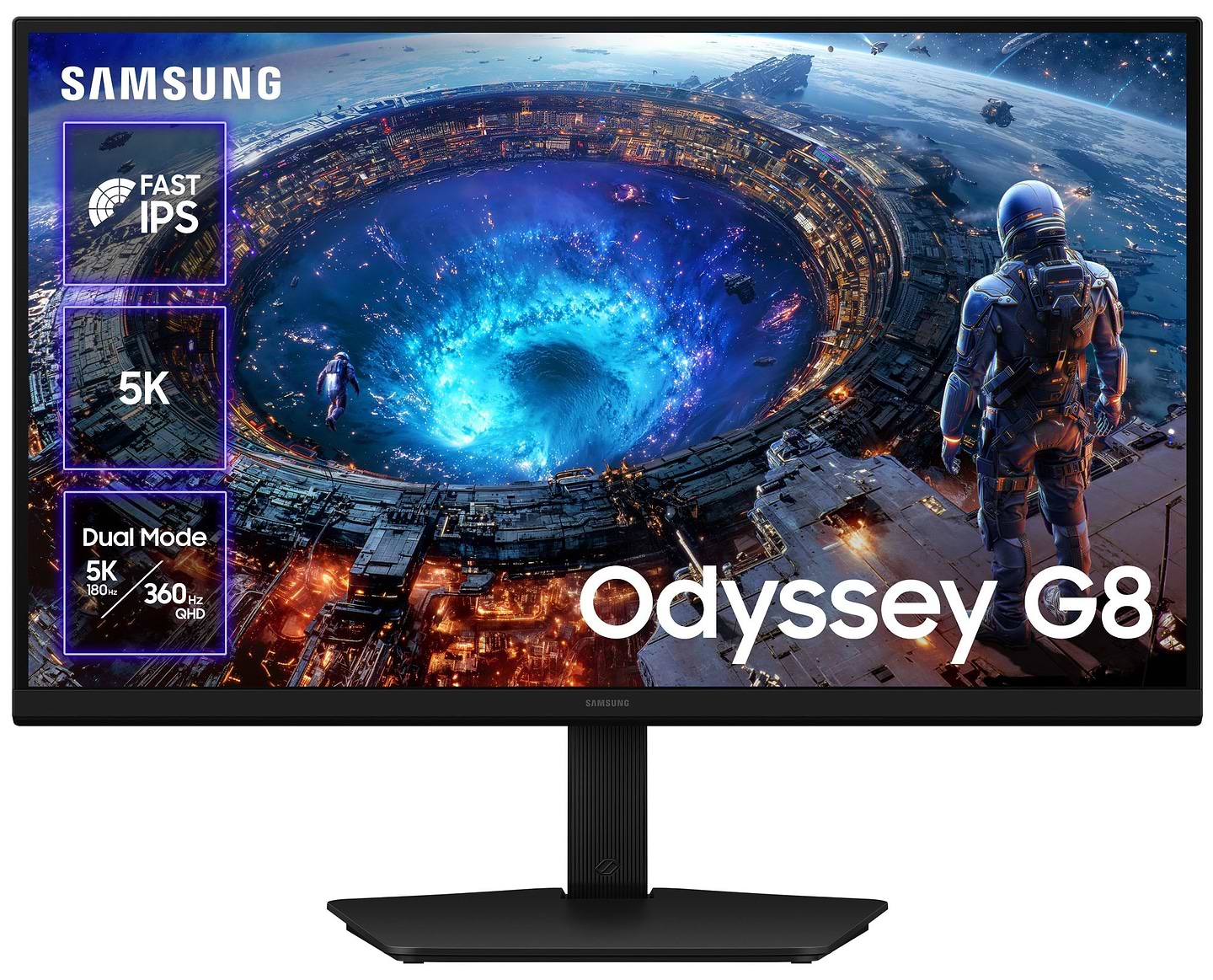 Монитор игровой Samsung Odyssey G8 (LS27HG800EFXUA)