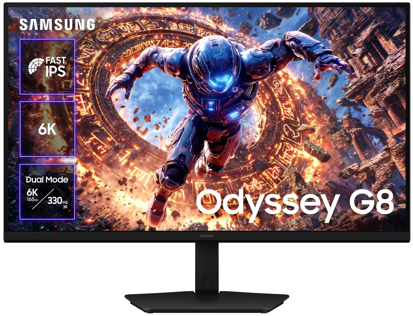Монитор игровой Samsung Odyssey G8 (LS32HG802ESXUA)