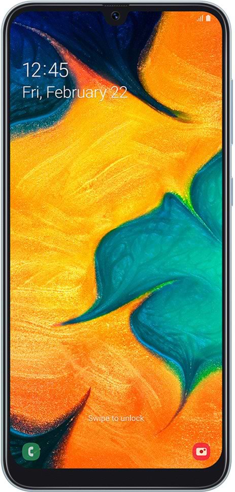 Фото - Смартфон Samsung Galaxy A30 3/32Gb White (SM-A305FZWU)