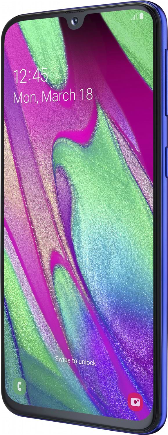 Фото - Смартфон Samsung Galaxy A40 64Gb Blue (SM-A405FZBD)