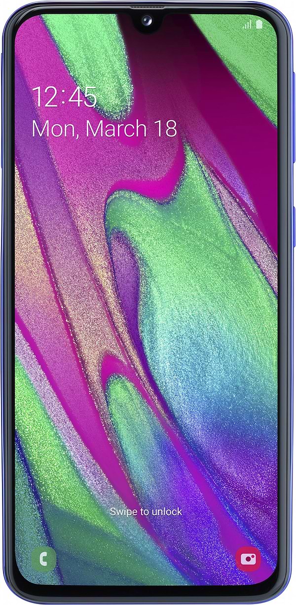 Фото - Смартфон Samsung Galaxy A40 64Gb Blue (SM-A405FZBD)