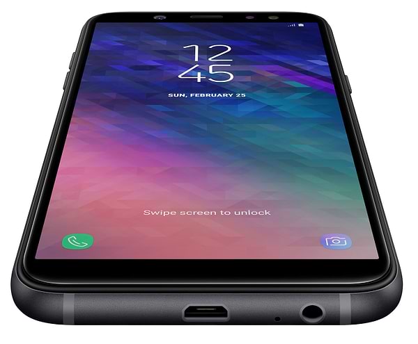 Фото - Смартфон Samsung Galaxy A6 Black (SM-A600)