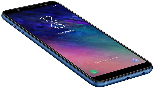 Фото - Смартфон Samsung Galaxy A6+ Blue (SM-A605)