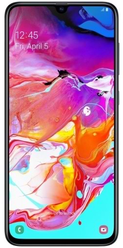 Фото - Смартфон Samsung Galaxy A70 6/128Gb Black (SM-A705FZKU)