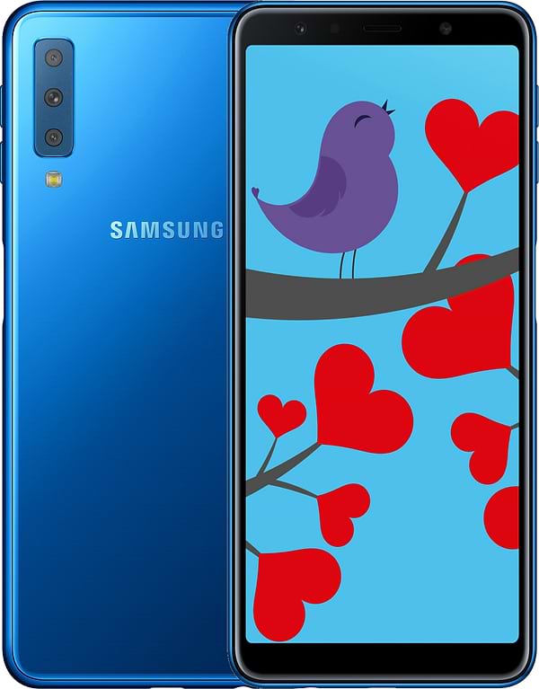 Фото - Смартфон Samsung Galaxy A7 2018 Blue (SM-A750) Фото - Смартфон Samsung Galaxy A7 2018 Blue (SM-A750)