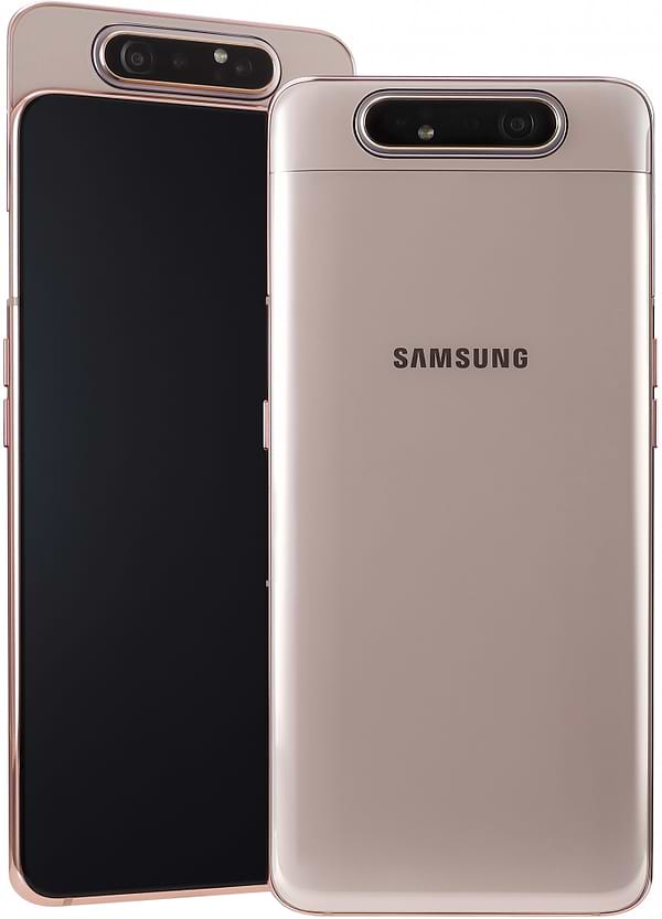 Фото - Смартфон Samsung Galaxy A80 8/128Gb Gold (SM-A805FZDD)