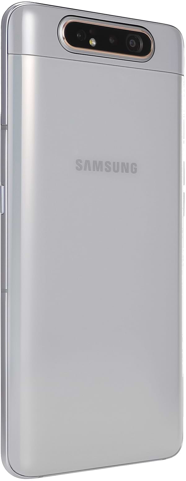 Фото - Смартфон Samsung Galaxy A80 8/128Gb Ghost White (SM-A805FZSD)