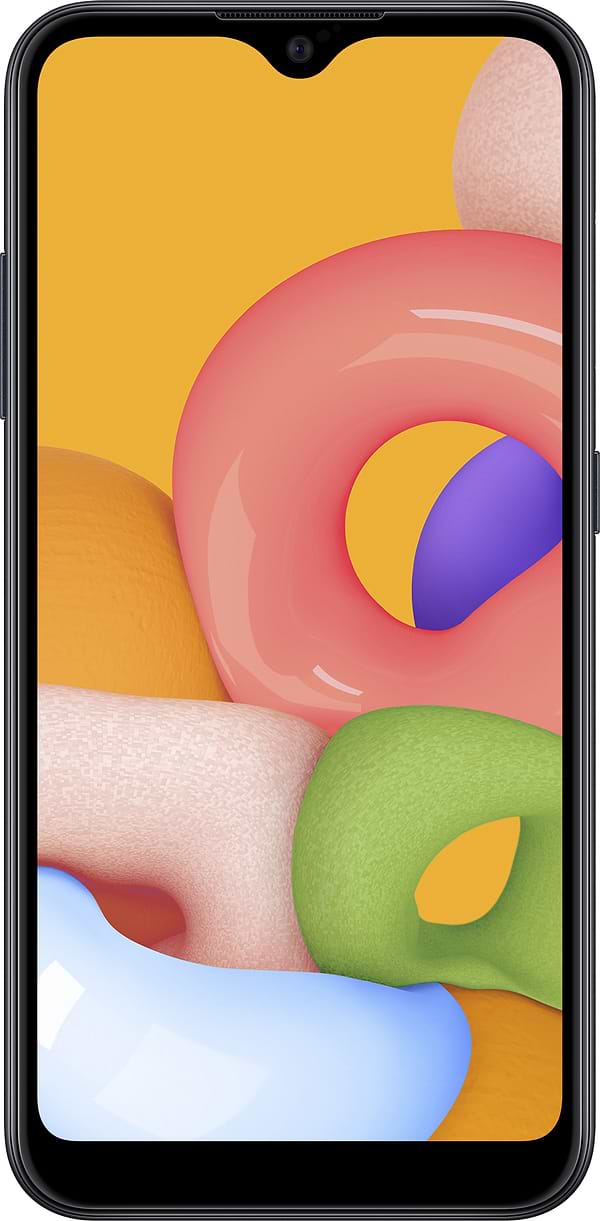 Фото - Смартфон Samsung Galaxy A01 2/16Gb Black (SM-A015FZKDSEK)