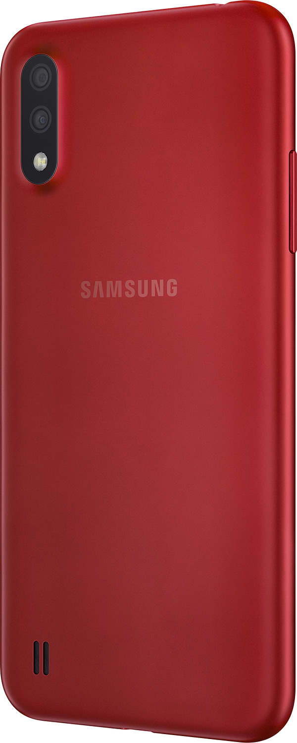 Фото - Смартфон Samsung Galaxy A01 2/16Gb Red (SM-A015FZRDSEK)