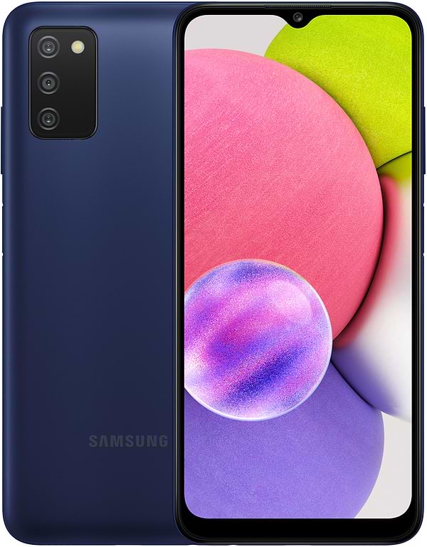 Фото - Смартфон Samsung Galaxy A03s 3/32Gb Blue (SM-A037FZBDSEK)