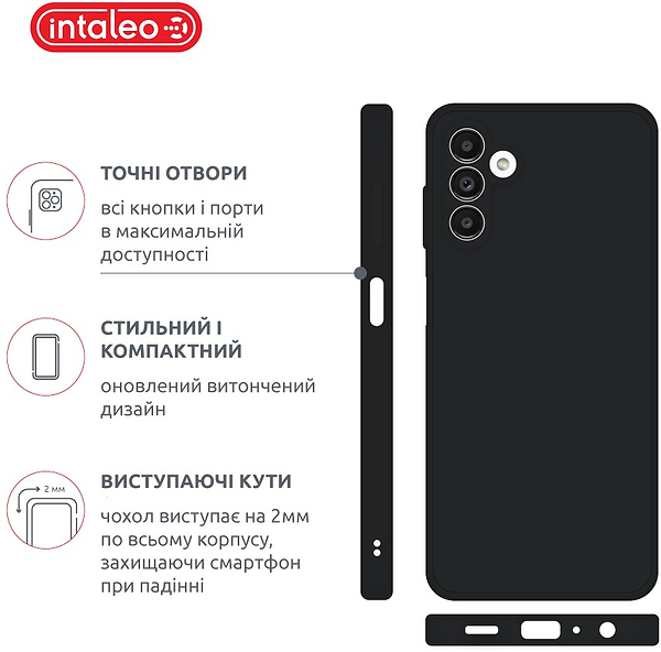 Фото - Чехол для смартфона Intaleo SoftShell for Samsung Galaxy A13 5G Black (1283126562594)