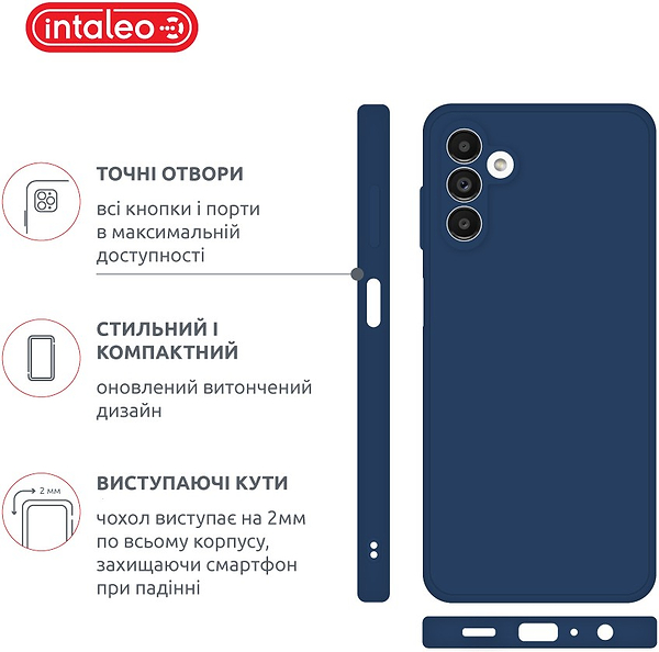 Фото - Чехол для смартфона Intaleo SoftShell for Samsung Galaxy A13 5G Blue (1283126562587)