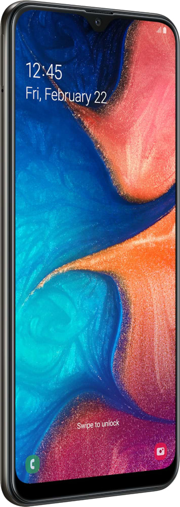 Фото - Смартфон Samsung Galaxy A20 3/32Gb Black (SM-A205FZKV)