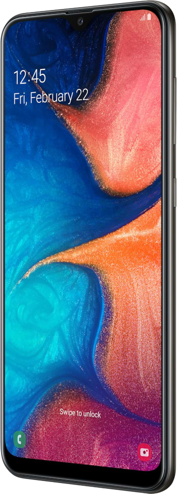 Фото - Смартфон Samsung Galaxy A20 3/32Gb Black (SM-A205FZKV)