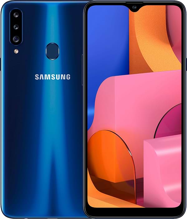 Фото - Смартфон Samsung Galaxy A20s 3/32Gb Blue (SM-A207)