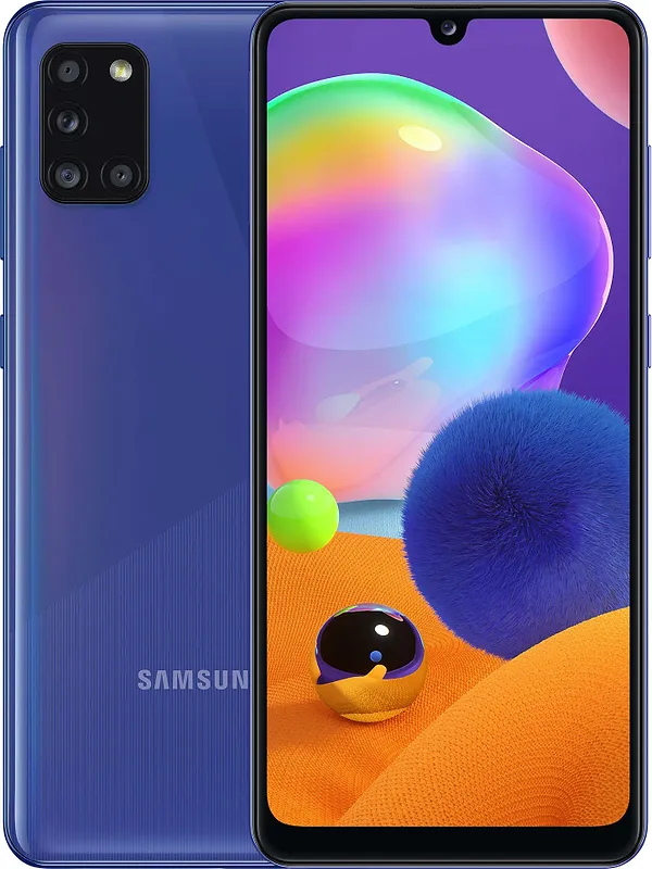 Фото - Смартфон Samsung Galaxy A31 4/128Gb Prism Crush Blue (SM-A315FZBVSEK)