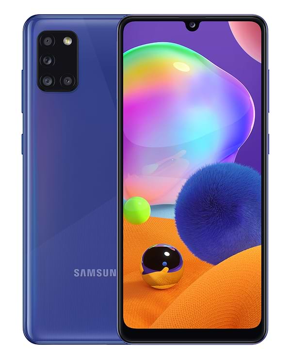 Фото - Смартфон Samsung Galaxy A31 4/64Gb Prism Crush Blue (SM-A315FZBUSEK)