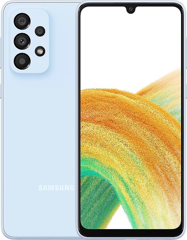 Фото - Смартфон Samsung Galaxy A33 5G 6/128Gb Light Blue (SM-A336BLBGSEK)
