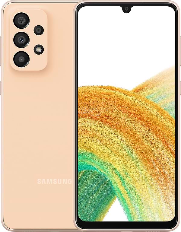 Фото - Смартфон Samsung Galaxy A33 5G 6/128Gb Orange (SM-A336BZOGSEK)