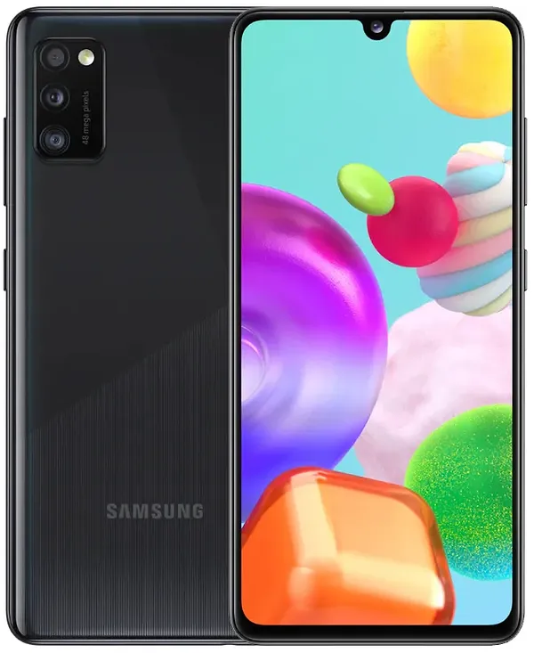 Фото - Смартфон Samsung Galaxy A41 Black (SM-A415FZKDSEK)