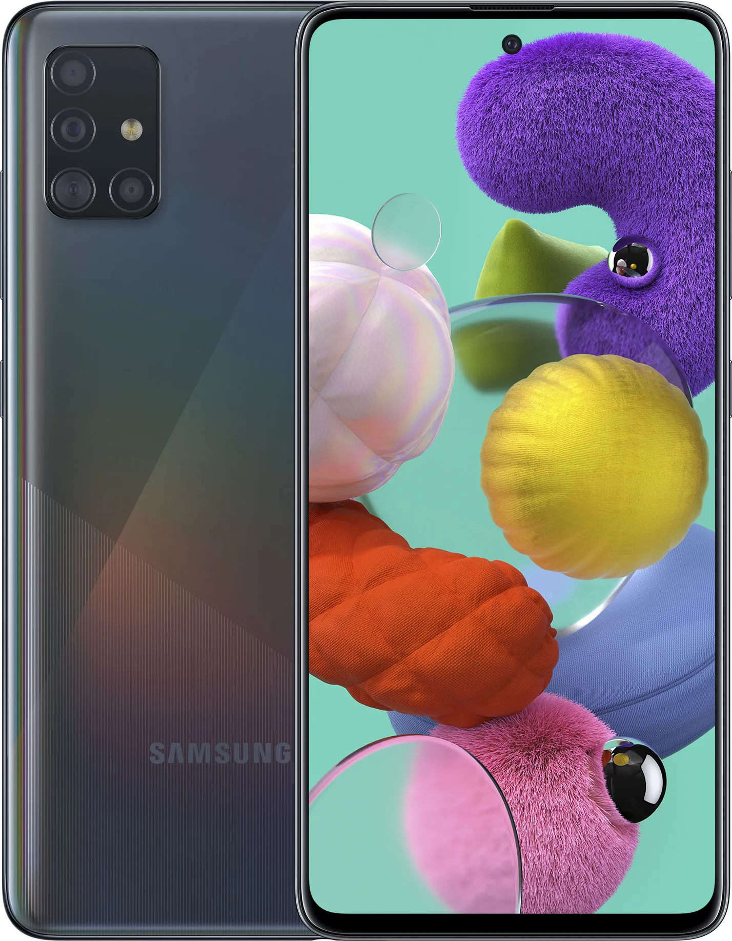 Фото - Смартфон Samsung Galaxy A51 4/64Gb Black (SM-A515FZKU)