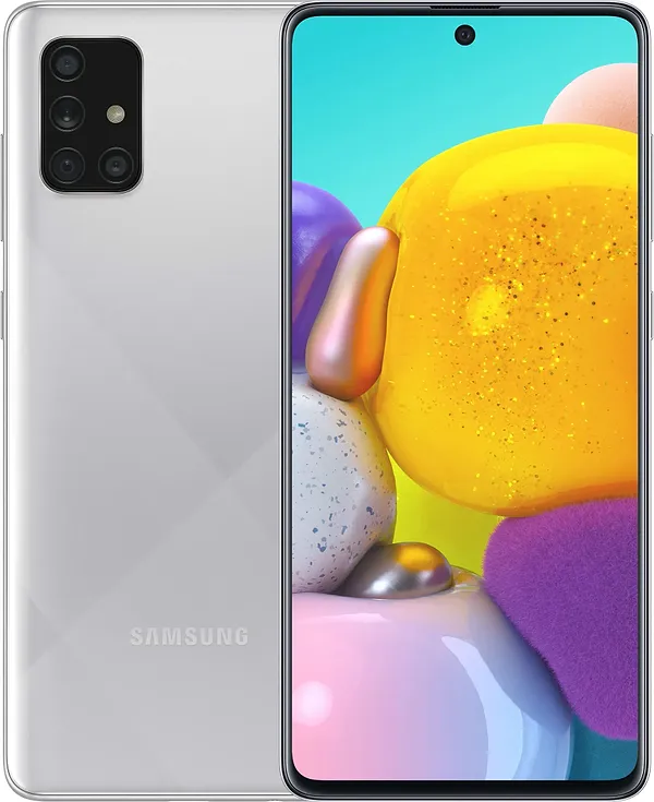 Фото - Смартфон Samsung Galaxy A51 6/128Gb Metallic Silver (SM-A515FMSWSEK)