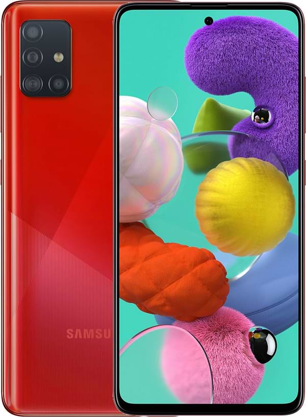 Фото - Смартфон Samsung Galaxy A51 4/64Gb Red (SM-A515FZRU)