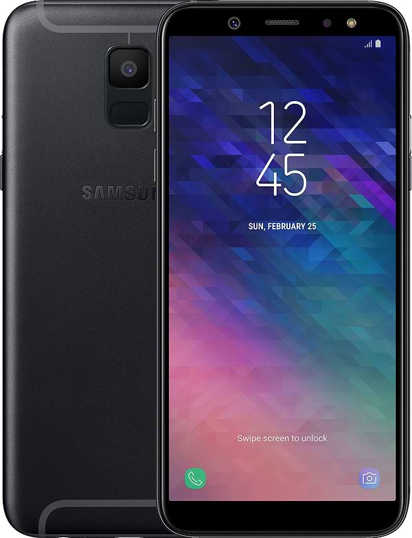 Фото - Смартфон Samsung Galaxy A6 Black (SM-A600)