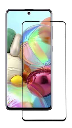 Фото - Захисне скло для смартфону BeCover for Samsung Galaxy A71 SM-A715 Black (704670)