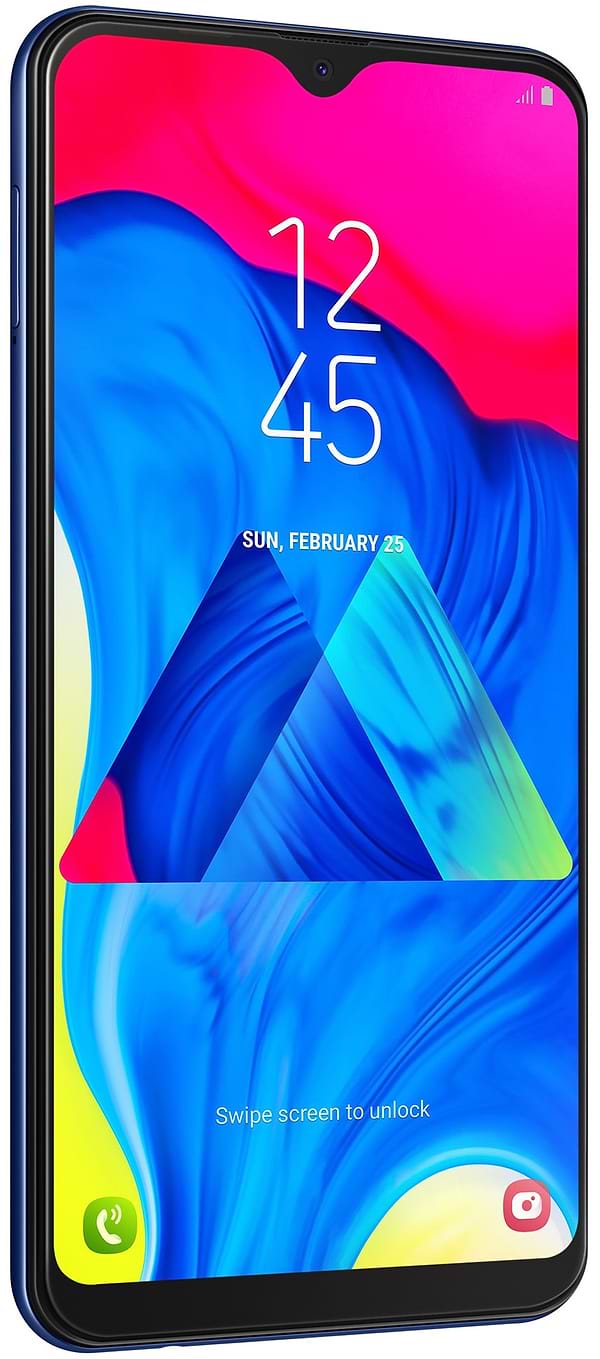Фото - Смартфон Samsung Galaxy M10 2/16Gb Ocean Blue (SM-M105GZBG)