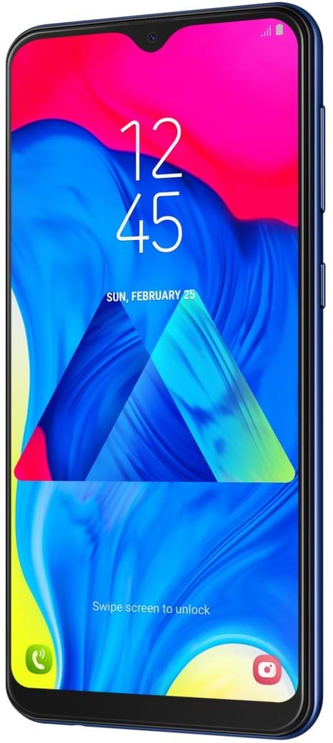 Фото - Смартфон Samsung Galaxy M10 2/16Gb Ocean Blue (SM-M105GZBG)