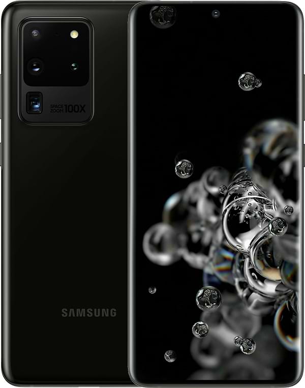 Фото - Смартфон Samsung Galaxy S20 Ultra 12/128Gb Black (SM-G988BZKD)