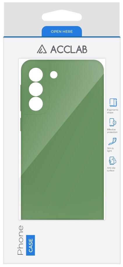 Фото - Чехол для смартфона ACCLAB SoftShell for Samsung Galaxy S21 FE Green (1283126561221)