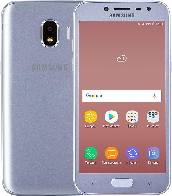 Фото - Смартфон Samsung Galaxy J2 (2018) Blue Silver (SM-J250F)