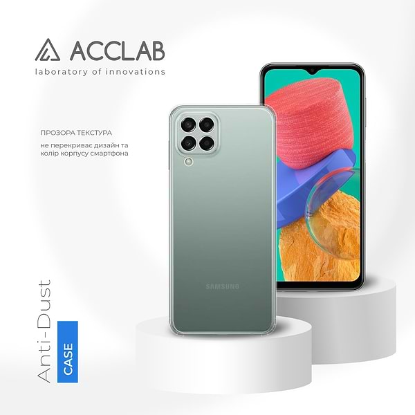 Фото - Чохол для смартфону ACCLAB Anti Dust for Samsung Galaxy M33 5G (1283126556401)