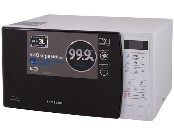 Фото - Микроволновая печь (СВЧ) Samsung ME83KRW-1/BW