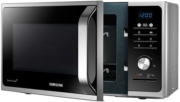 Фото - Микроволновая печь (СВЧ) Samsung MS23F302TAS/BW