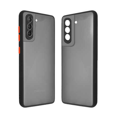 Фото - Уцінка - Чохол для смартфону MakeFuture Frame Matte PC+TPU Samsung S21 Plus Black (MCMF-SS21PBK) # Фото - Уцінка - Чохол для смартфону MakeFuture Frame Matte PC+TPU Samsung S21 Plus Black (MCMF-SS21PBK) #