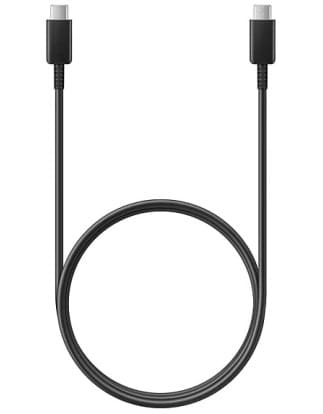 Фото - Кабель синхронизации данных Samsung Type-C to Type-C - 1m Black (EP-DA705BBRGRU)
